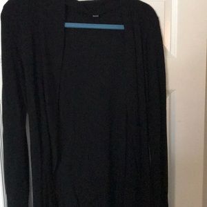 Black cardigan